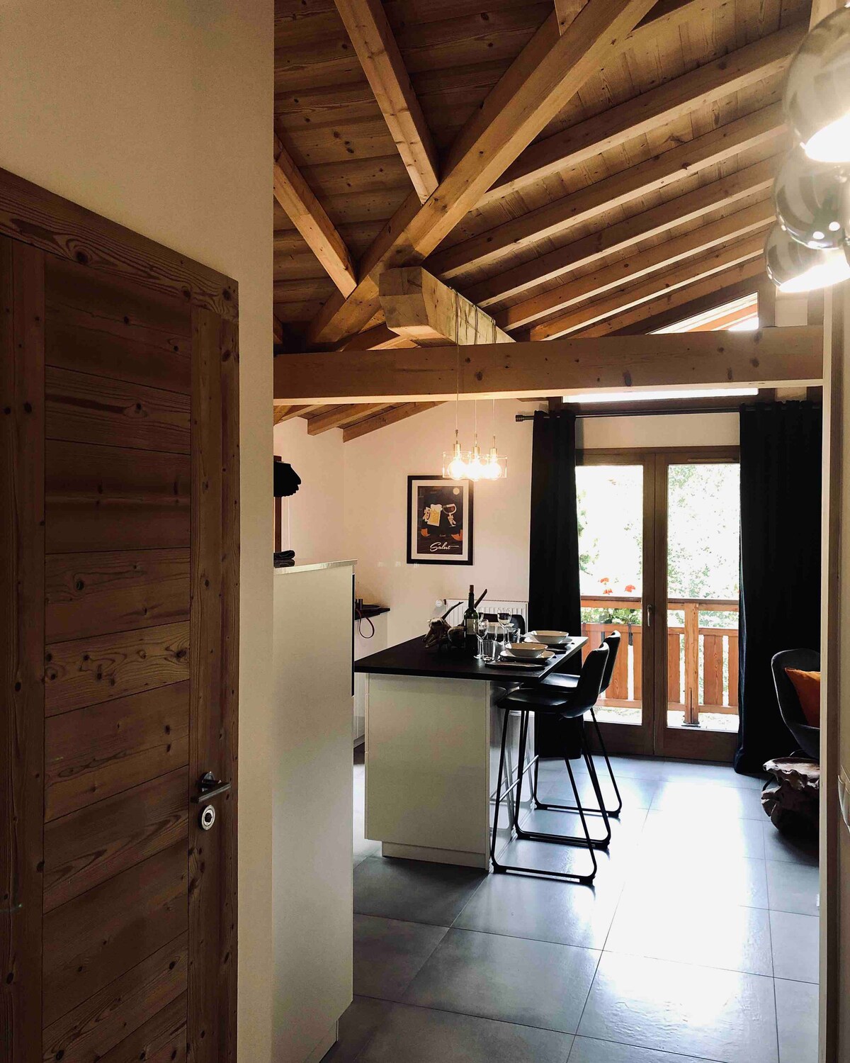 L’entrée de l’appartement