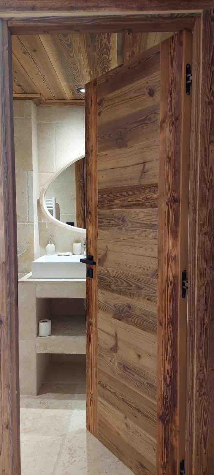 La salle de douche