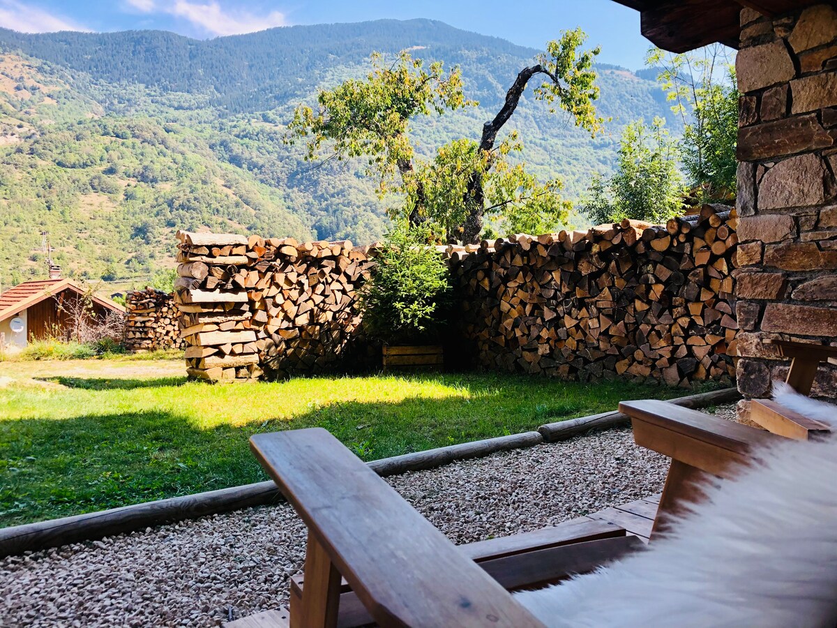 Le coin de jardin privé